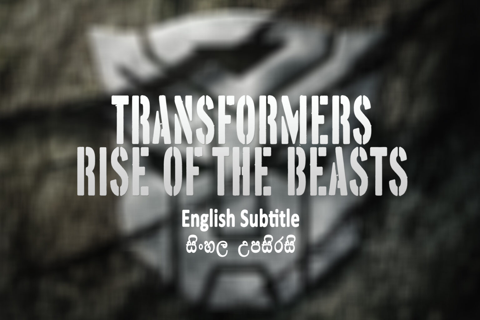 Transformers Rise of the Beasts