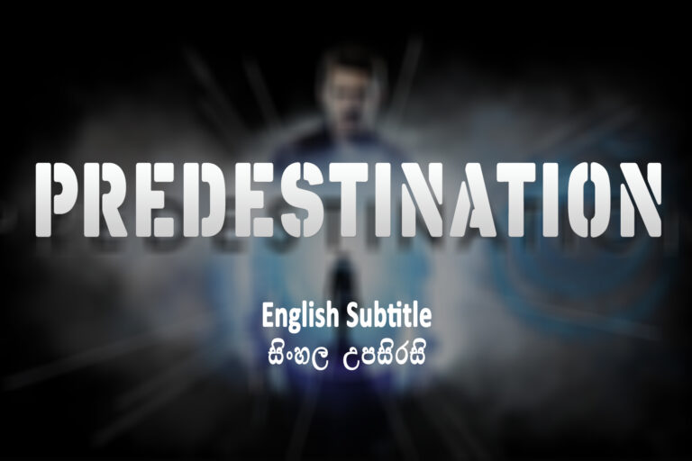 Predestination (2014) English and Sinhala Subtitle Predestination 2014