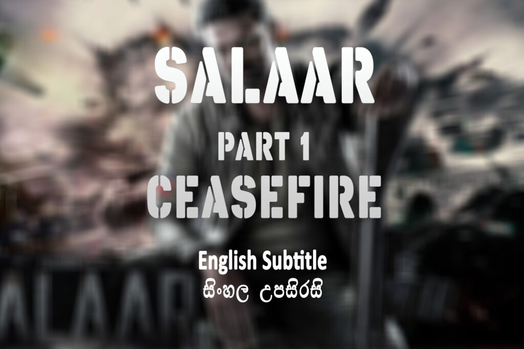 Salaar Part 1 – Ceasefire