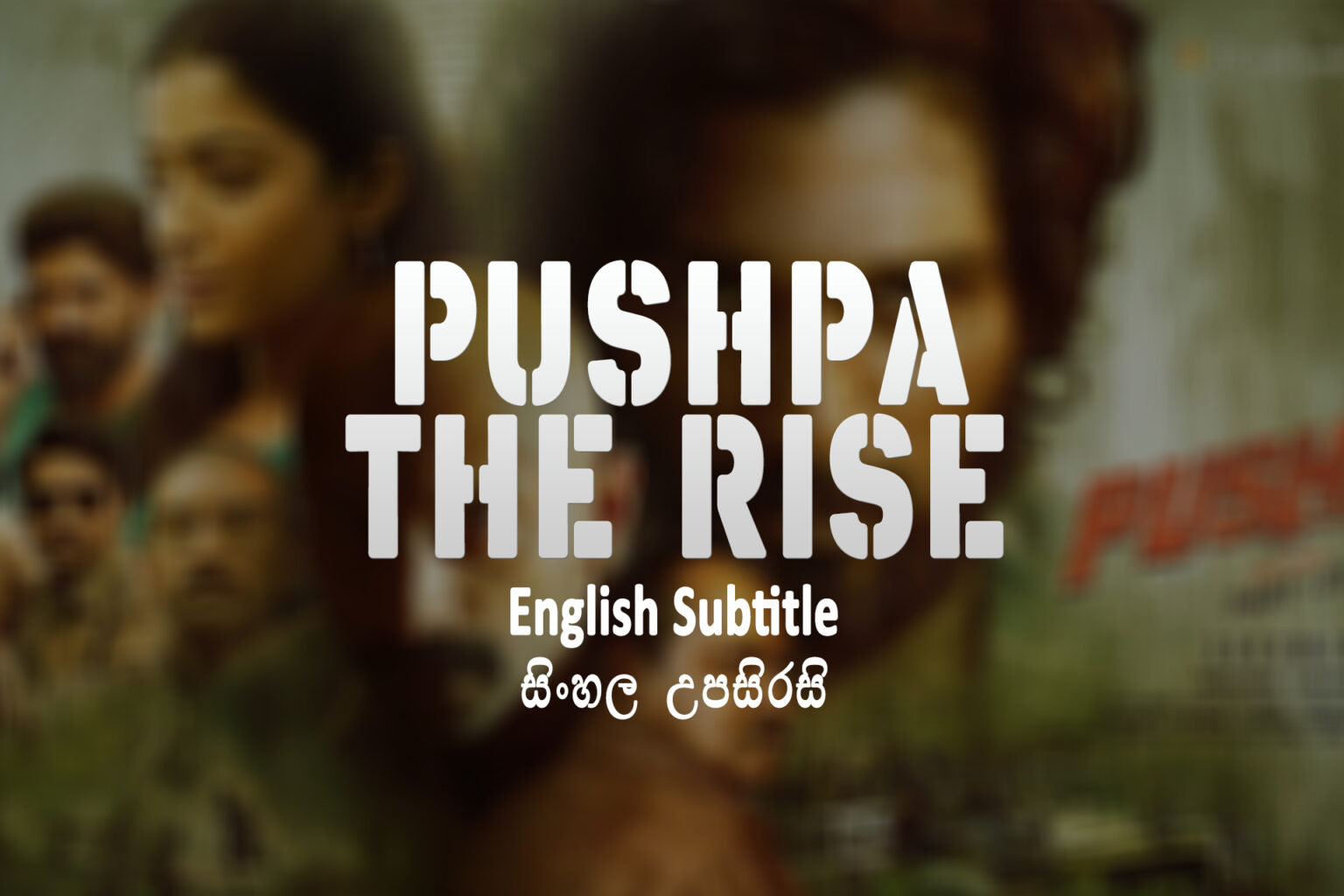 Pushpa The Rise