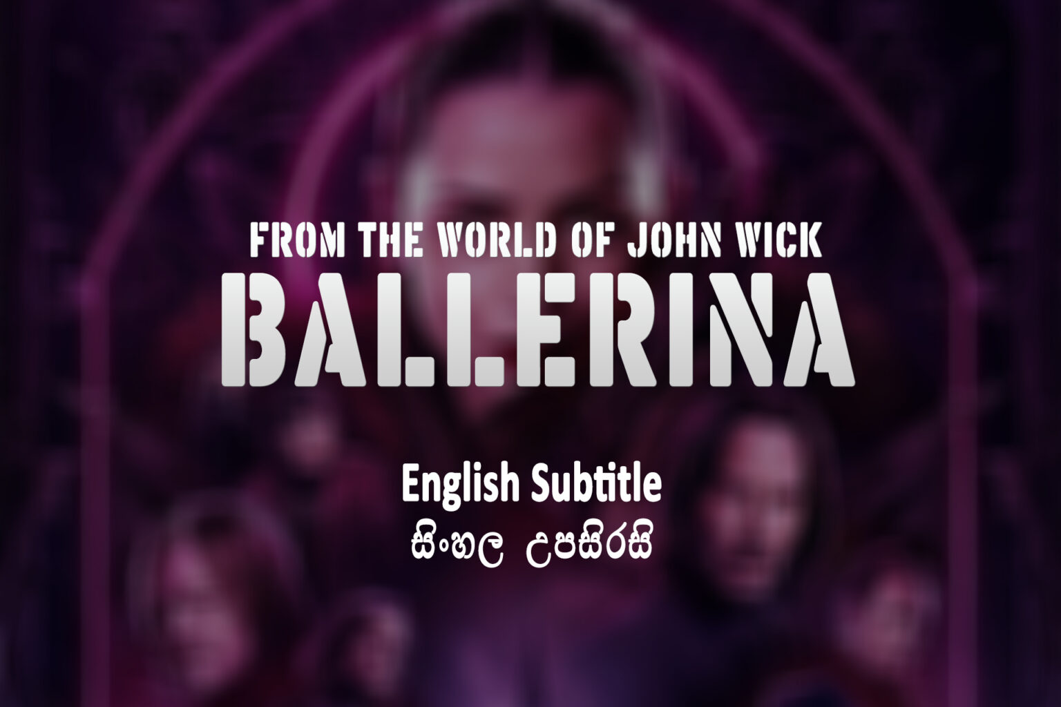 From the World of John Wick Ballerina